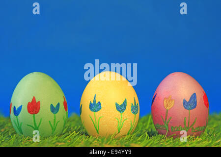 Easter eggs Stock Photo