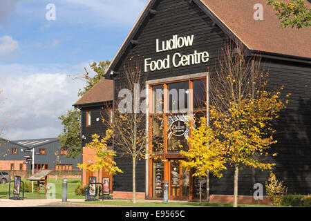 The Ludlow Food Centre, Bromfield near the market town of Ludlow, England, UK Stock Photo