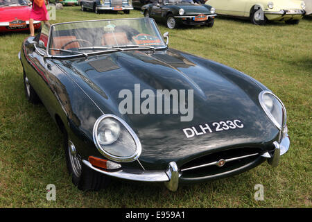1965 E type Jaguar roadster Stock Photo