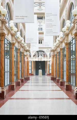 Paris, Galerie Colbert. These typical passages were built during the first half of the XIXth century. Stock Photo