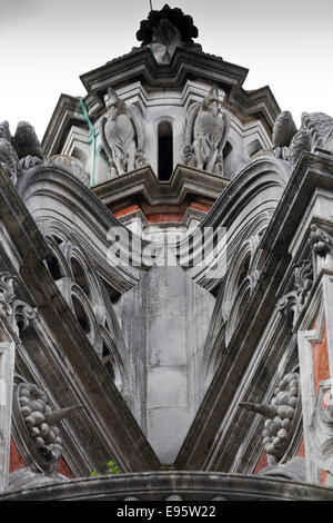 Architectural detail, Royal Holloway College Stock Photo