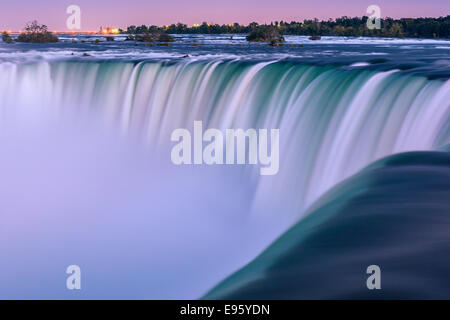 Horseshoe Falls, part of the Niagara Falls, Ontario, Canada. Stock Photo