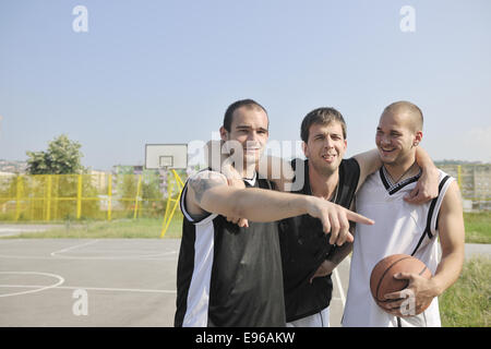 basketball sport trauma injury Stock Photo