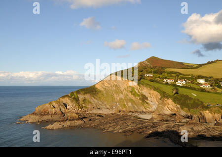 Lester Point Combe Martin North Devon England UK GB Stock Photo