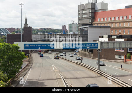 Manors Car Park Newcastle upon Tyne Stock Photo Alamy