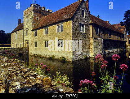 Ightham Mote. Medieval manor house, Ightham, Kent, England. Stock Photo