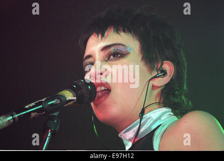 Sneaker Pimps in concert at Glasgow Barrowland, in Glasgow, Scotland, in 1996. Stock Photo