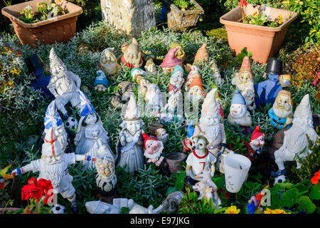 Garden Gnomes Stock Photo