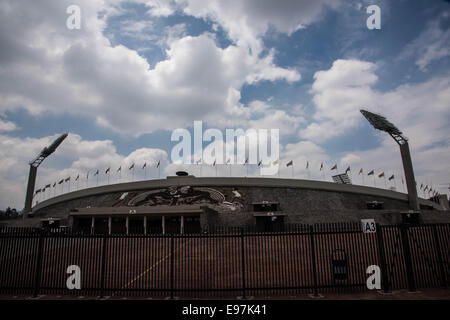 University Olympic Stadium,Mexico city,Mexico Stock Photo