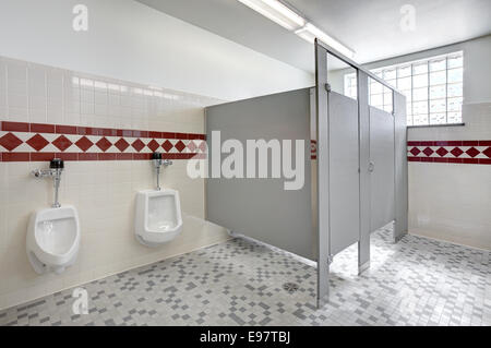 A stall in an ADA accessible rest room. Stock Photo