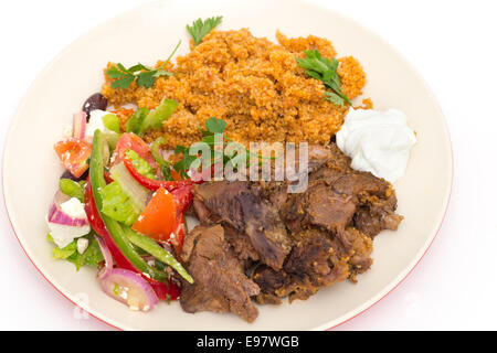 Turkish Rusted Lamb Kuzu Tandır - Turkish Roasted Lamb, close up Stock Photo - Alamy