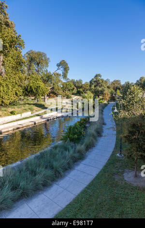 San Antonio "extended" River Walk near King William Historic District ...