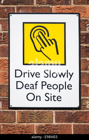 Doncaster School for the Deaf, Doncaster Deaf Trust Stock Photo