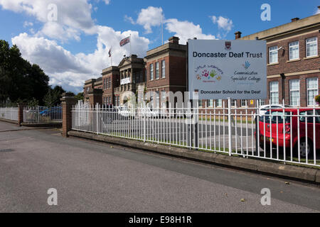 Doncaster School for the Deaf, Doncaster Deaf Trust Stock Photo