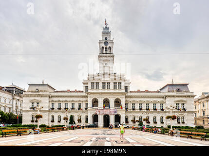 City Hall in Arad, Crisana Region, Romania Stock Photo