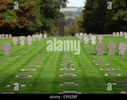 German War Cemetery in Vossenack Eifel Stock Photo