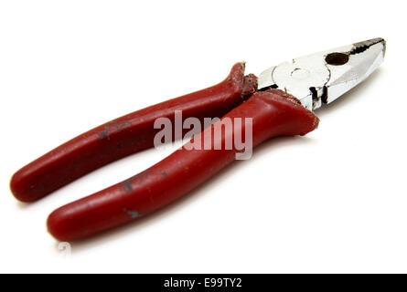 Flat-nose pliers Stock Photo