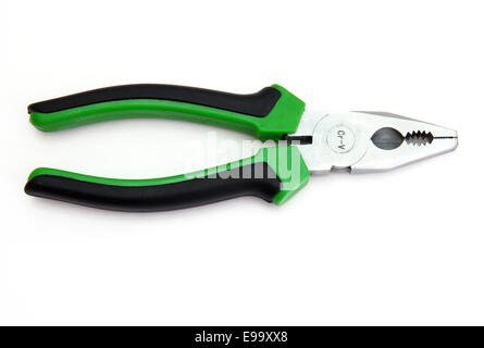 Flat-nose pliers Stock Photo