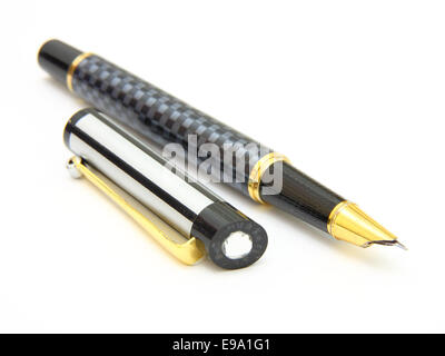 fountain pen isolated on white background Stock Photo