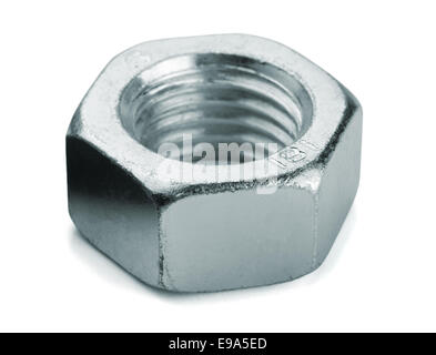 Metal nut Stock Photo