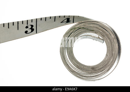 Cloth measuring tape for clothes making Stock Photo