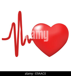 Heart Beats Stock Photo