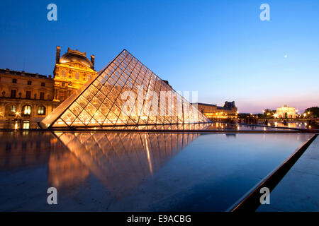 Louvre Museum Paris Stock Photo