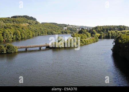 Biggetalsperre reservoir, Olpe, Germany Stock Photo