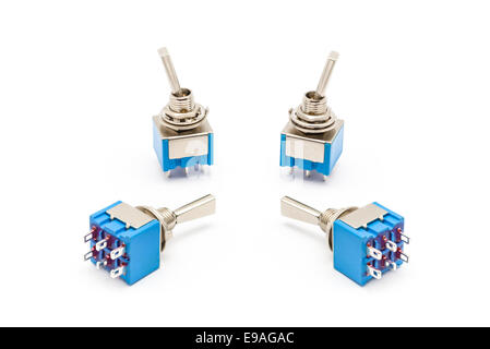 Pile of Toggle Switches. Stock Photo