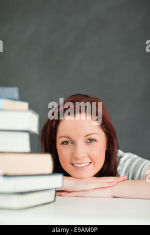 Portrait of a happy student Stock Photo