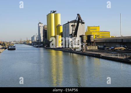 harbour, Hamm, Germany Stock Photo