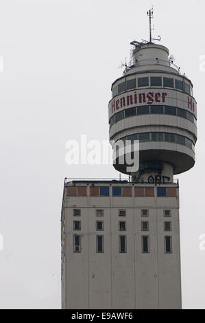 Henninger Brewery tower in Frankfurt Germany Stock Photo - Alamy