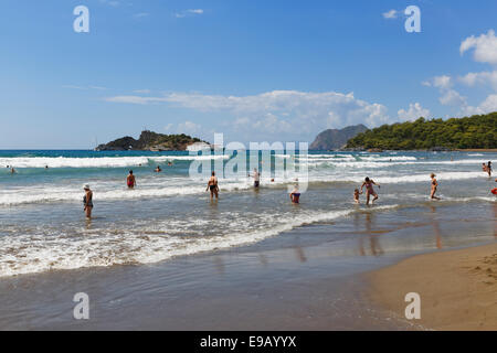 Iztuzu beach, Dalyan, Muğla Province, Turkish Riviera or Turquoise Coast, Aegean, Turkey Stock Photo