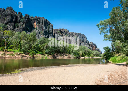 Windjana Gorge, Kimberley, Western Australia Stock Photo