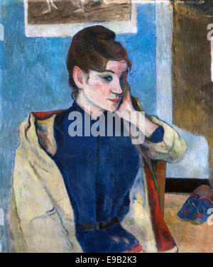 Portrait Madeleine Bernard 1888 Paul Gauguin 1848–1903 France French Stock Photo