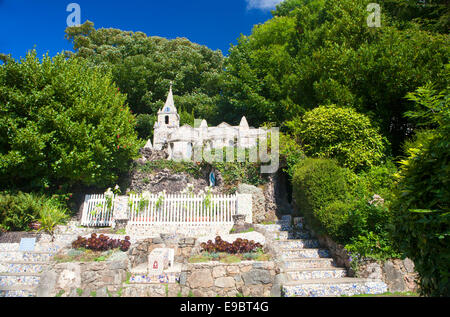 THE LITTLE CHAPEL OF LES VAUXBELETS Stock Photo