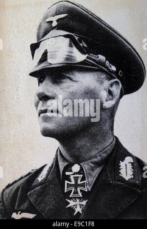 Erwin Rommel. 11th Oct, 2014. Erwin Johannes Eugen Rommel (15 November 1891 ''“ 14 October 1944), popularly known as the Desert Fox (WÃ¼stenfuchs), was a German field marshal of World War II. He earned the respect of both his own troops and his enemies. Germany, 1930s. Reproduction of antique photo. © Igor Golovniov/ZUMA Wire/ZUMAPRESS.com/Alamy Live News Stock Photo