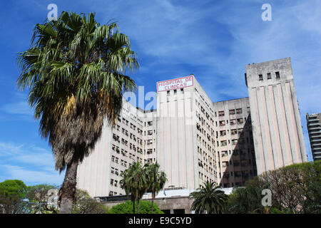 Hospital de Clínicas. Recoleta, Buenos Aires, Argentina. Stock Photo