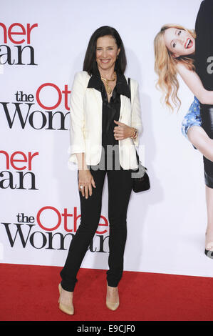 Film Premiere of The Other Woman  Featuring: Mimi Rogers Where: Los Angeles, California, United States When: 22 Apr 2014 Stock Photo