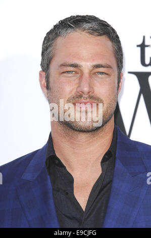 Film Premiere of The Other Woman  Featuring: Taylor Kinney Where: Los Angeles, California, United States When: 22 Apr 2014 Stock Photo