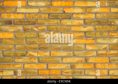 Orange brick in Venice Stock Photo