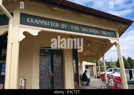 Lilydale village town in north east Tasmania,Australia Stock Photo