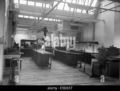 Ludlow typograph typesetting printing machines in composing room Express & Star newspaper office in Queen Street Wolverhampton W Stock Photo
