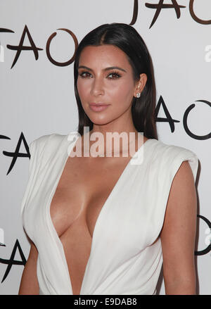 Las Vegas, Nevada, USA. 25th Oct, 2014. TV personality KIM KARDASHIAN WEST celebrates her 34th birthday at TAO Nightclub. Credit:  Marcel Thomas/ZUMA Wire/Alamy Live News Stock Photo