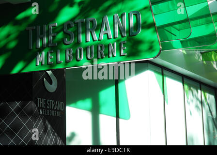 GPO Shop Front in Elizabeth Street, Melbourne, Victoria, Australia. Stock Photo