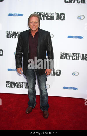 Premiere screening of 'Deadliest Catch Season 10' - Arrivals  Featuring: Sig Hansen Where: Los Angeles, California, United States When: 22 Apr 2014 Stock Photo