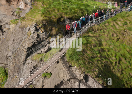 Carrick rede rope footbridge giants hi-res stock photography and images -  Alamy