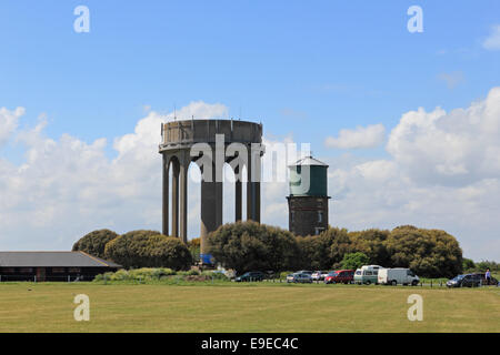 The famous water towers on Southwold common Suffolk UK Stock Photo