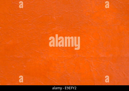 orange wet creased paper background texture Stock Photo