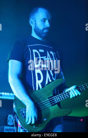 Liverpool, UK. 24th Oct, 2014. Mogwai performing live at the Camp and Furnace, Liverpool, UK on 23rd October 2014 as part of Liverpool Music Week. Credit:  Simon Newbury/Alamy Live News Stock Photo